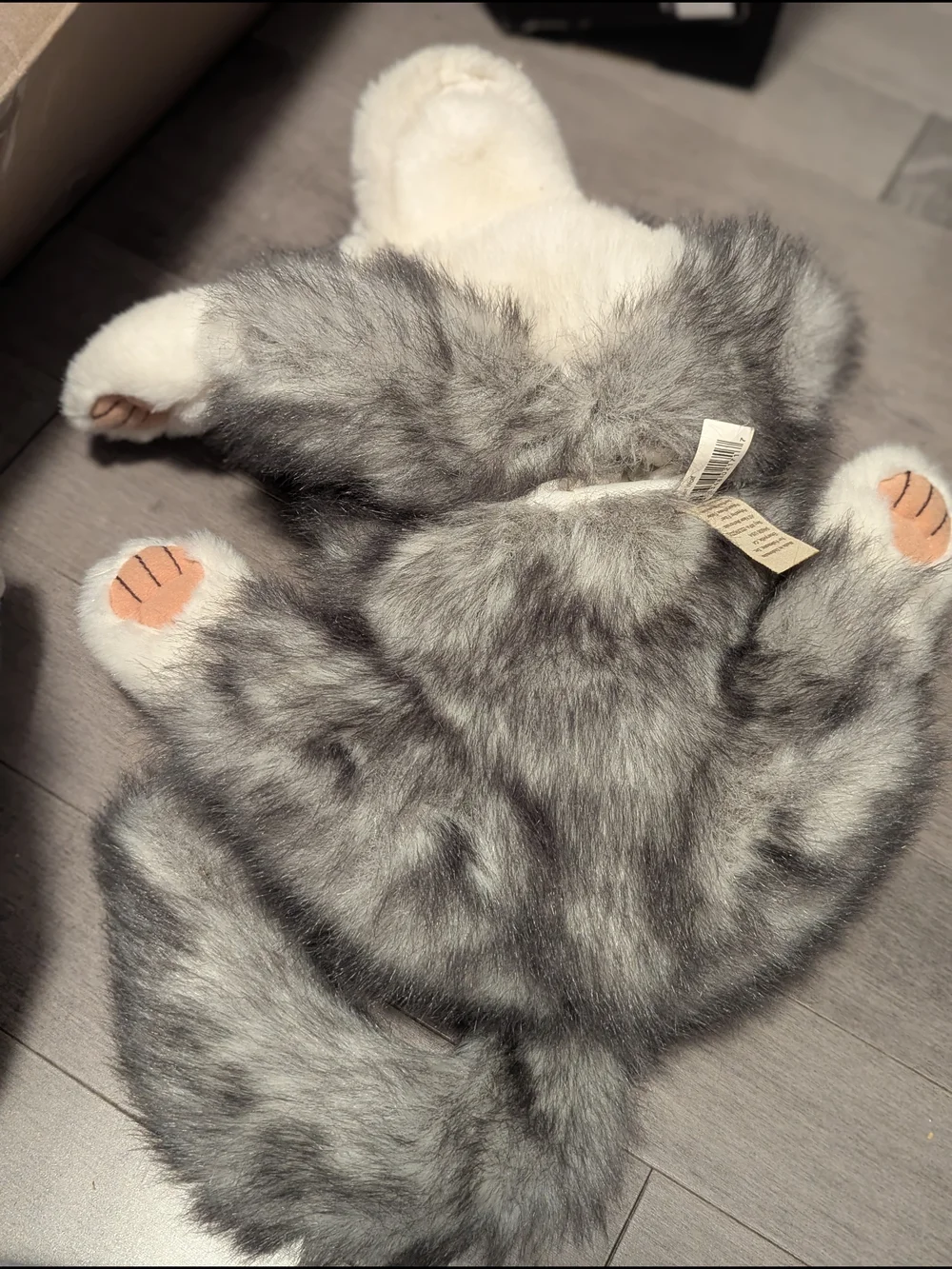 Plush Husky Puppet Timber Folkmanis - Picture 3 of 7
